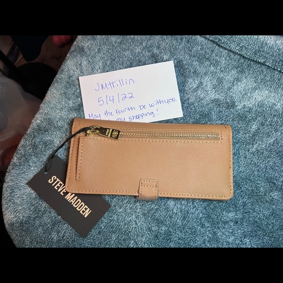 Steve Madden Ballen-G wallet color: saddle Brand New NWT - Picture 4 of 9